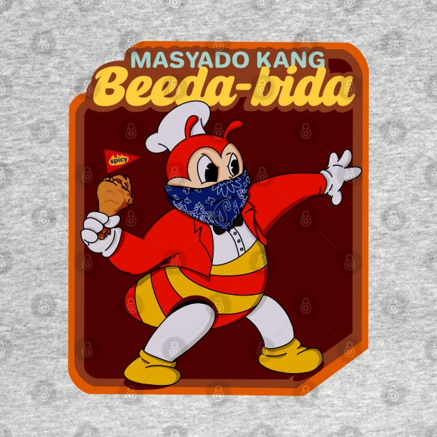 JOLLIBEE CHICKENJOY PINOY HOODIE STICKER by Aydapadi Studio